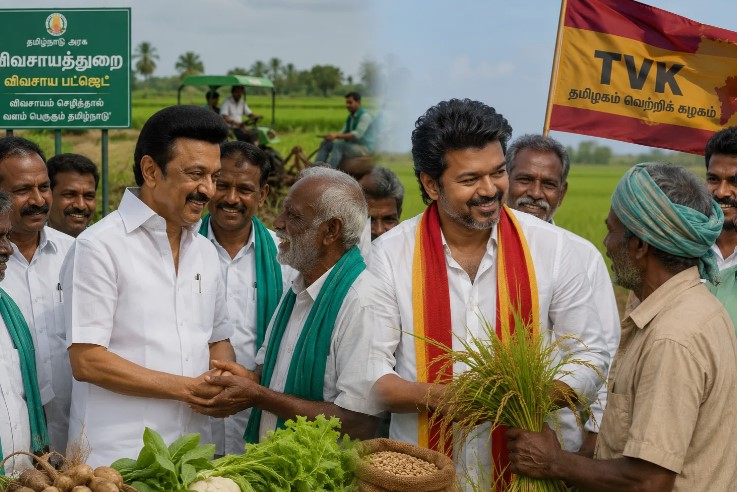 തമിഴ്‌നാട്ടിലെ കാർഷിക മേഖലയെ മാറ്റാൻ ടി.വി.കെയുടെ വാഗ്ദാനങ്ങൾക്ക് സാധിക്കുമോ?