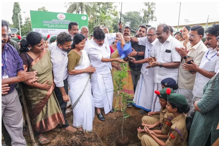 സ്കൂളുകളിൽ പഴത്തോട്ടങ്ങളുമായി 'കനിപ്പന്തൽ' പദ്ധതിക്ക് തുടക്കം