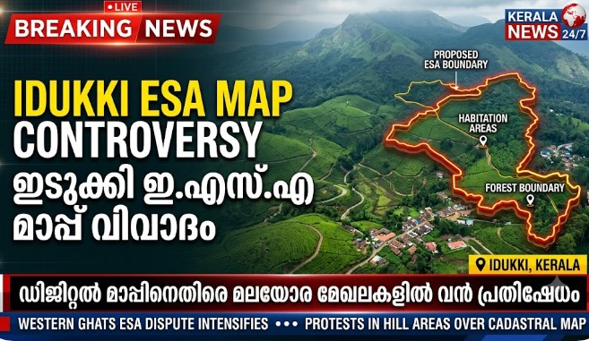 ഇഎസ്എ ഭൂപടത്തിൽ അവ്യക്തതയെന്ന് ആരോപണം: സർക്കാരിനെതിരെ ഉന്നയിച്ച പ്രധാന ചോദ്യങ്ങളുമായി കർഷക സംഘടനകൾ