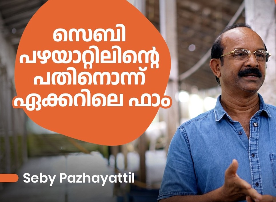 സെബി പഴയാറ്റിലിന്റെ പതിനൊന്ന് ഏക്കറിലെ ഫാം